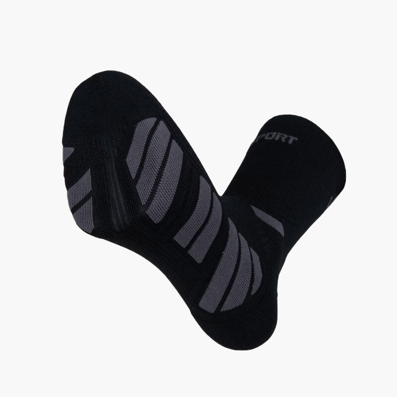 Calze TRAIL ULTRA HIGH Nero/Grigio 2/3