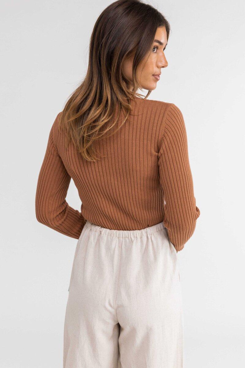 Classic Knit - L/S Top Femme 2/2
