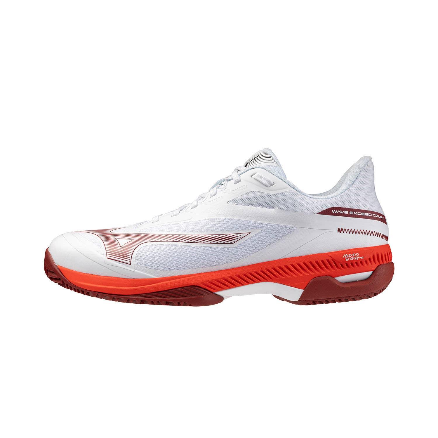 Mizuno Wave Exceed Court Clay Branco/vermelho 61gc2520 2/5