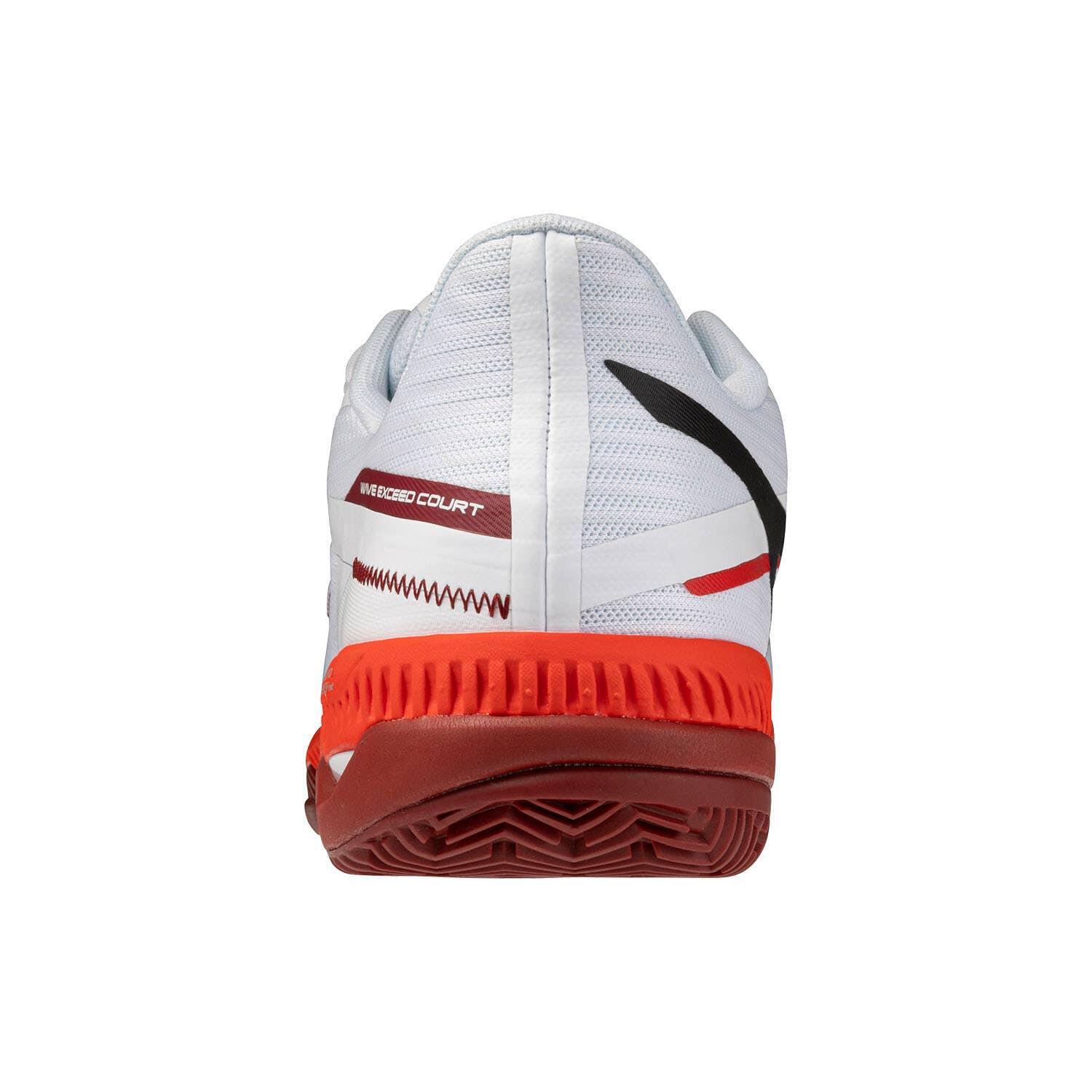 Mizuno Wave Exceed Court Clay Branco/vermelho 61gc2520 5/5