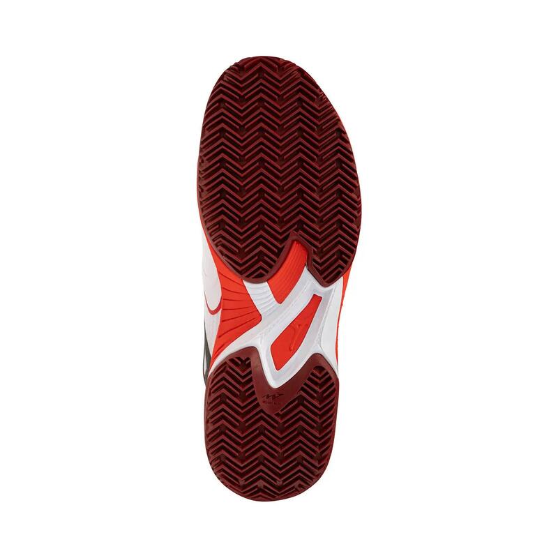 Mizuno Wave Exceed Court Clay Blanco/rojo 61gc2520