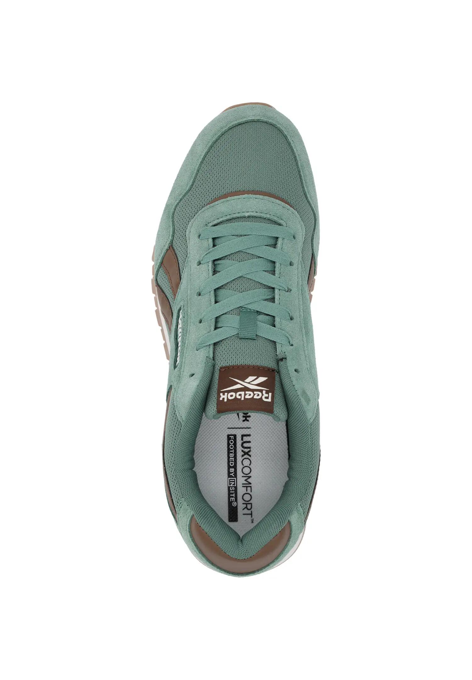 Reebok Unisex Glide Sneaker Laufschuh  100246071, Fieldgreen/Simple Brown 2/5