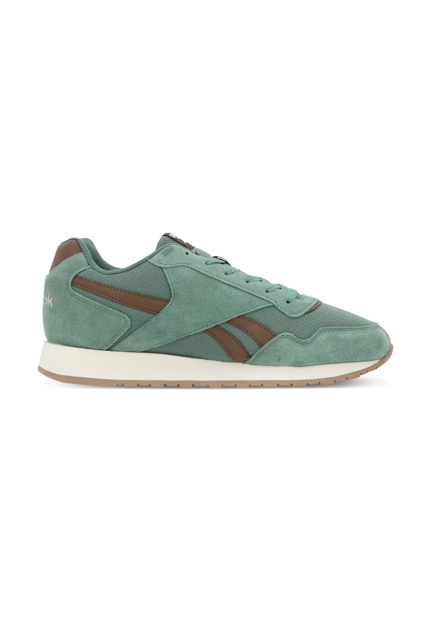 Reebok Unisex Glide Sneaker Laufschuh  100246071, Fieldgreen/Simple Brown 5/5
