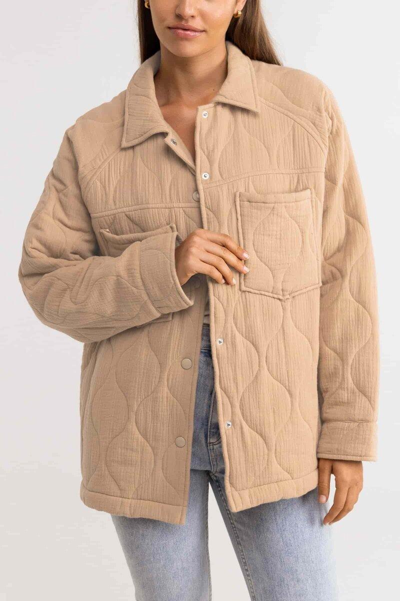 Rhodes Quilted - Veste Femme 1/4