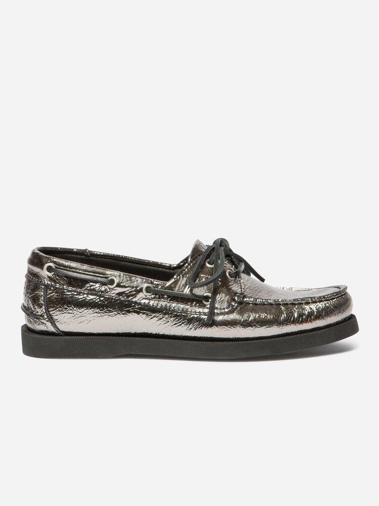 Chaussures bateau Femme PHENISE Noir Plomb 2/5
