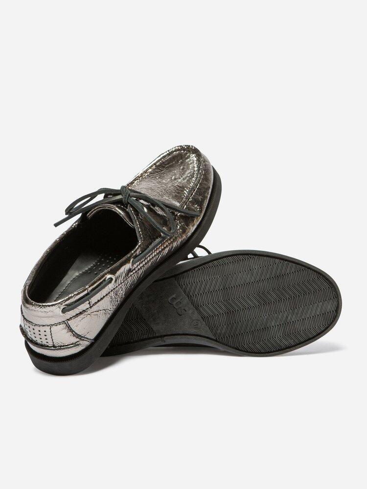 Chaussures bateau Femme PHENISE Noir Plomb 5/5