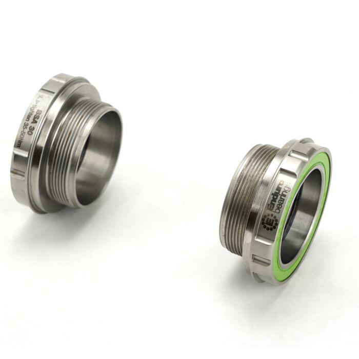 ENDURO BEARINGS adapter suportu BSA 68/73mm na wałek 30mm 440C srebrny