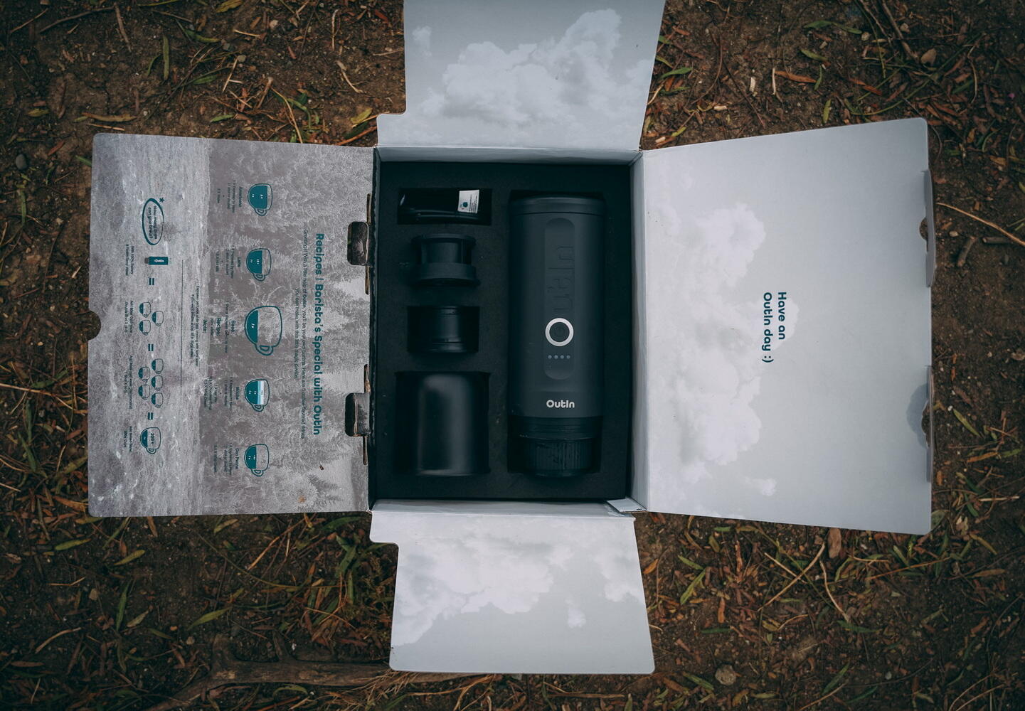Kit OutIn Nano Máquina Espresso + Basket Plus Cinza 3/9