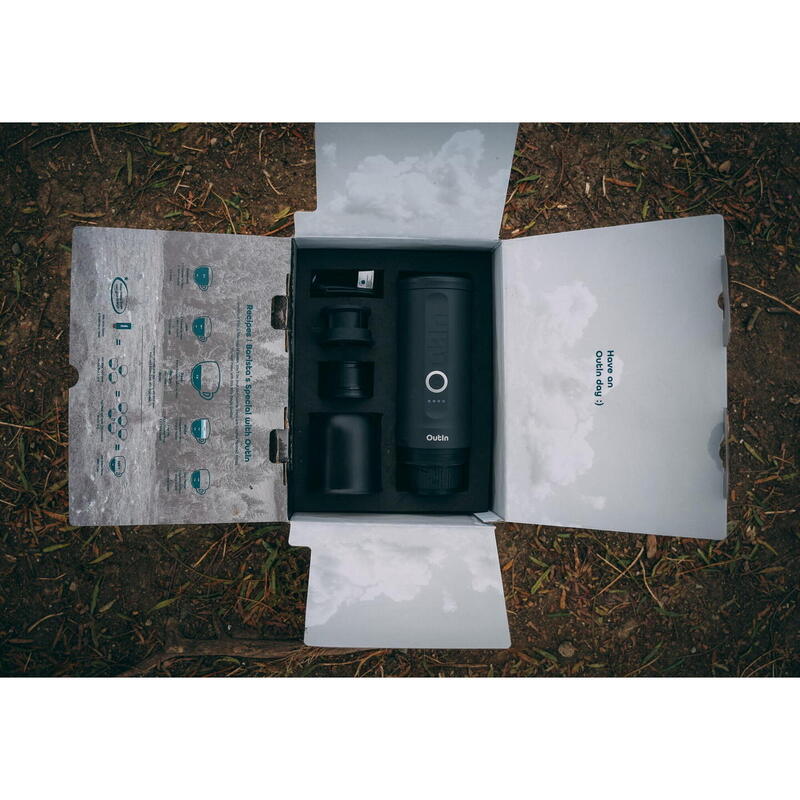 Kit OutIn Nano Espressor + Basket Plus Gri