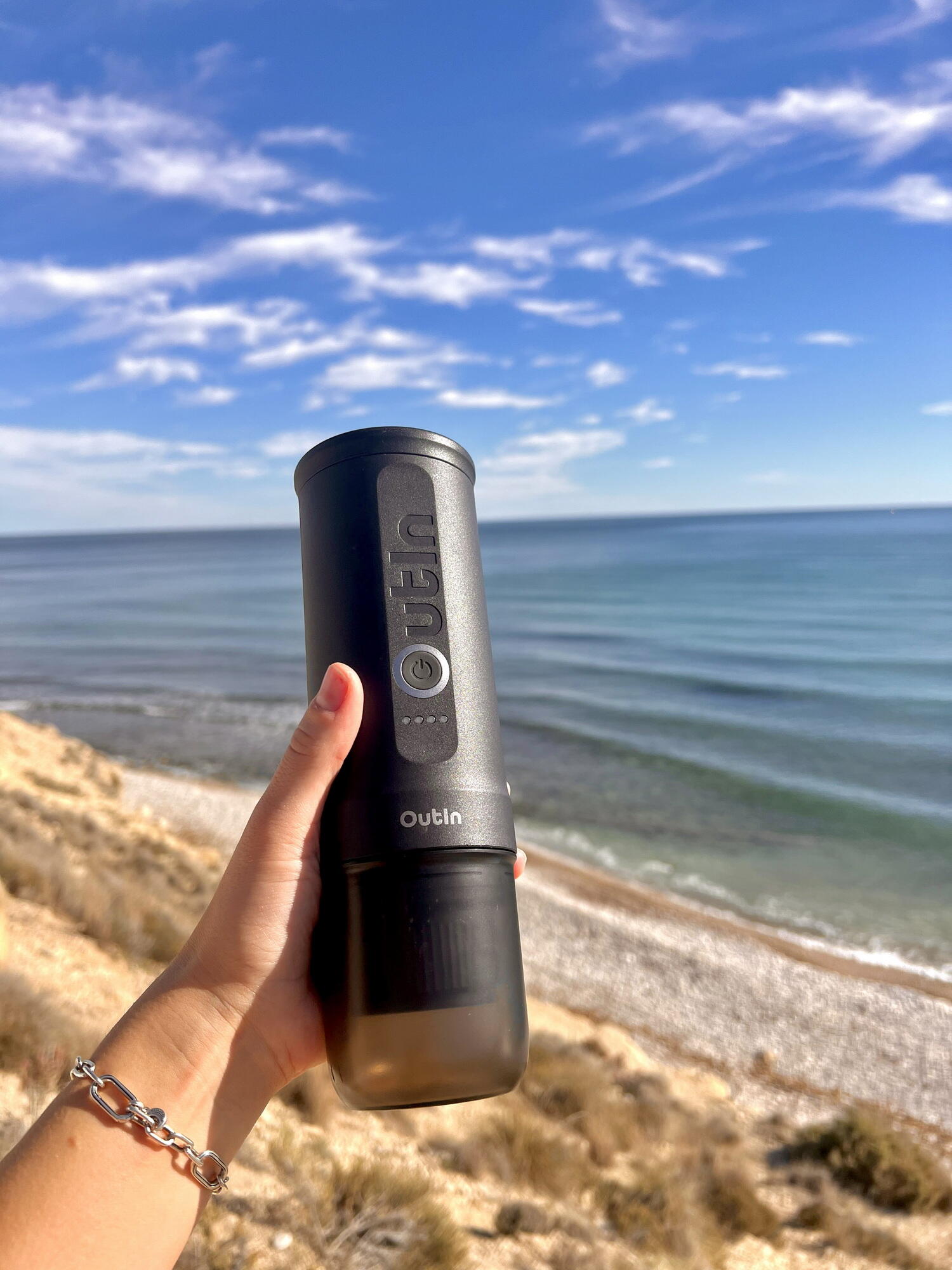 Kit OutIn Nano Máquina Espresso + Basket Plus Cinza 4/9