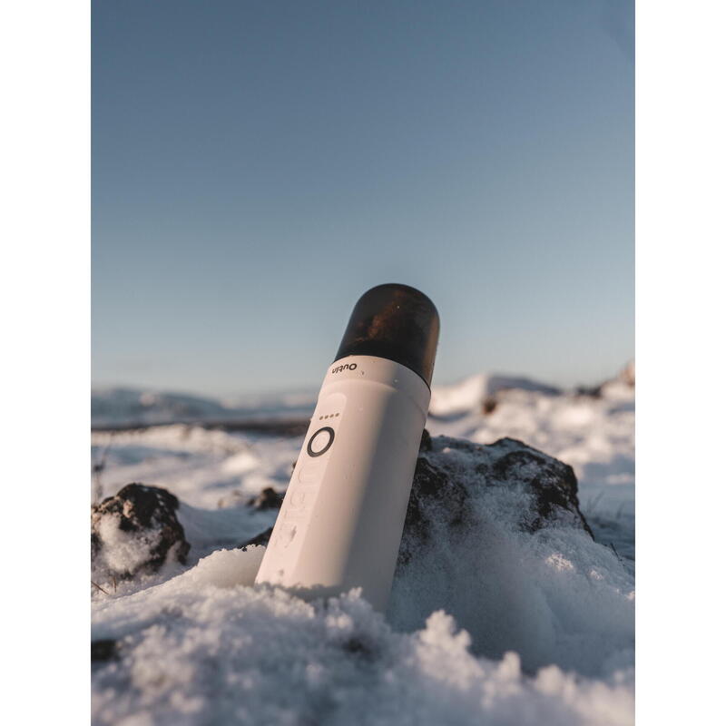 Kit OutIn Nano Espressor + Husă EVA Alb