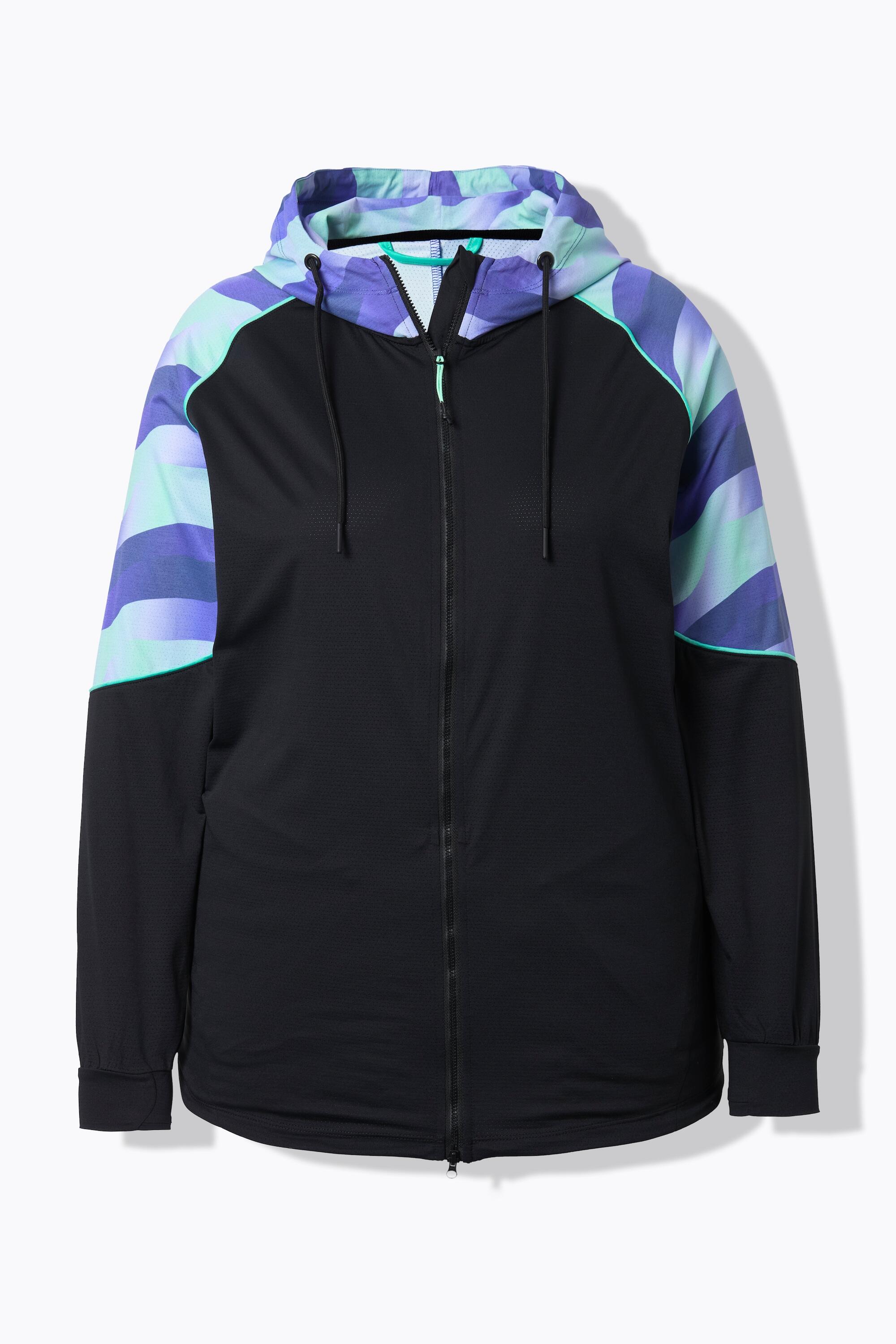 Femme Veste technique légère protection anti-UV FPS 50+ capuche et passe-pouces 7/7