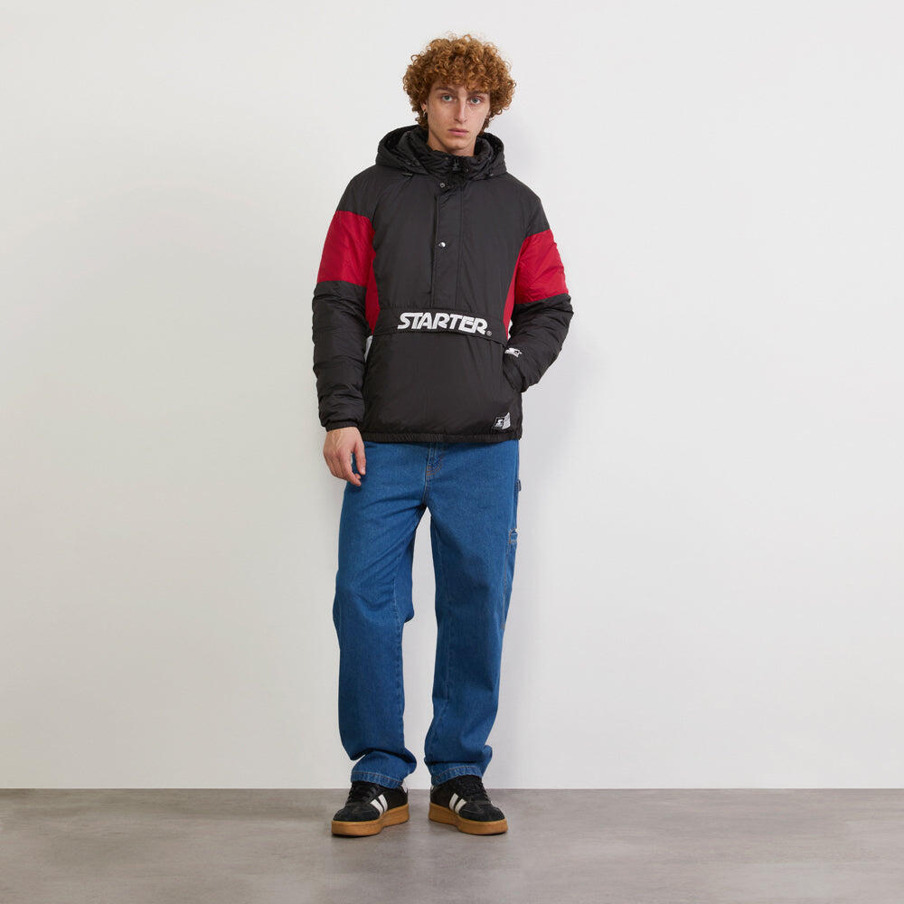 Giubbotto Anorak NERO/ROSSO 5/7