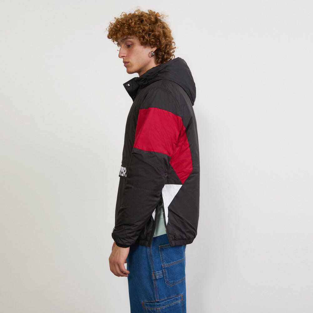 Giubbotto Anorak NERO/ROSSO 6/7
