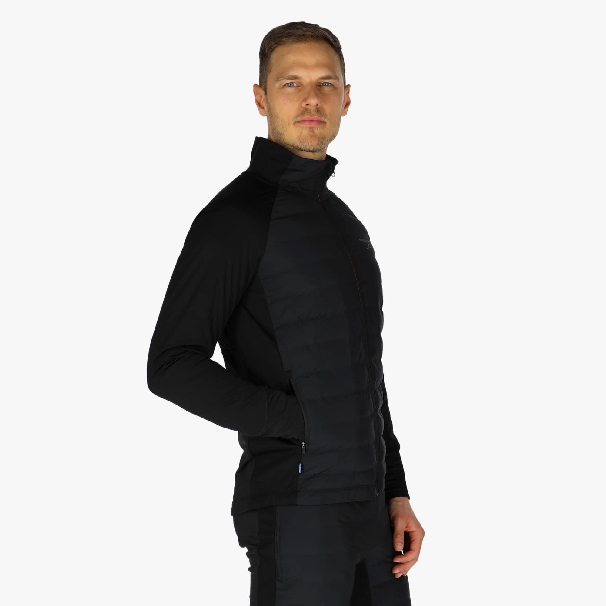 Men cross-country cc_ski_jacket water resistant breathable Nordic Hybrid Jacket 3/7