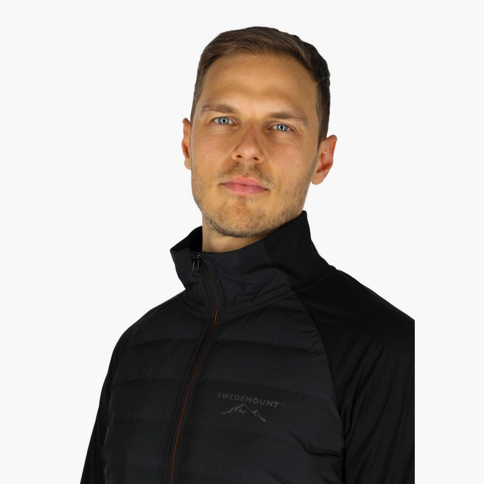Men cross-country cc_ski_jacket water resistant breathable Nordic Hybrid Jacket 5/7