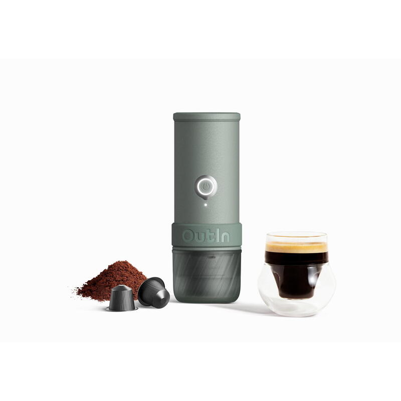 OutIn Mino Espressor Electric Portabil Verde