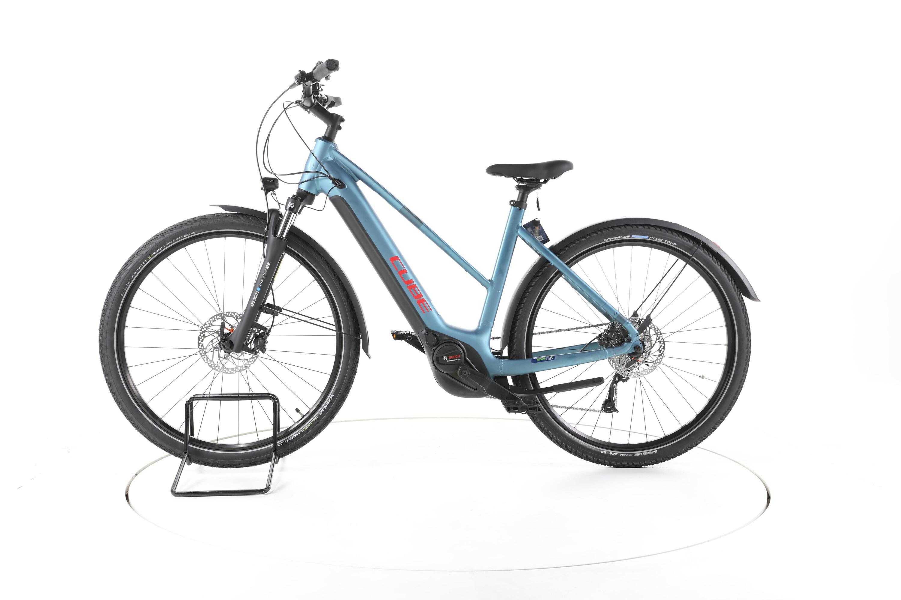 Second Life - Cube Nuride Hybrid Performance Allroad E-Bike - Stan dobry 6/7