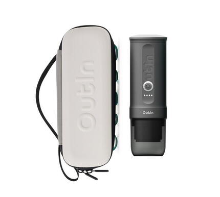 Set OutIn Nano Espressomaschine + EVA Hülle Grün