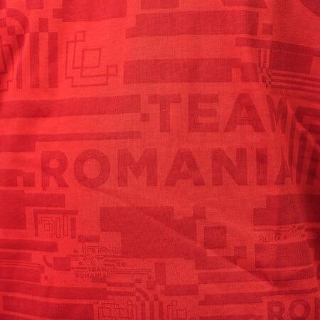 Tricou bumbac TeamRomania20 Rosu Masculin