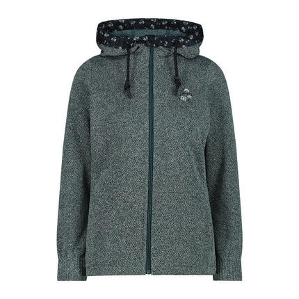 Veste à capuche technique tricotée femme CMP
