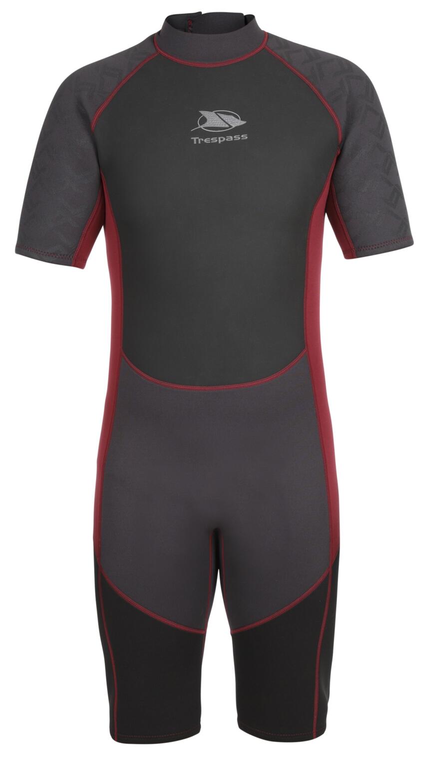 Trespass Argon - Costum neopren scurt bărbați, 3 mm, negru
