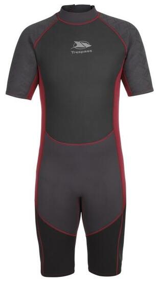 Muta corta in neoprene Trespass uomo 3 mm con zip posteriore