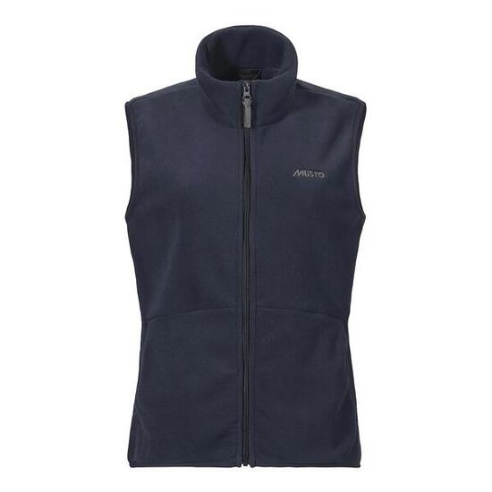 Polaire zippée sans manches femme Musto