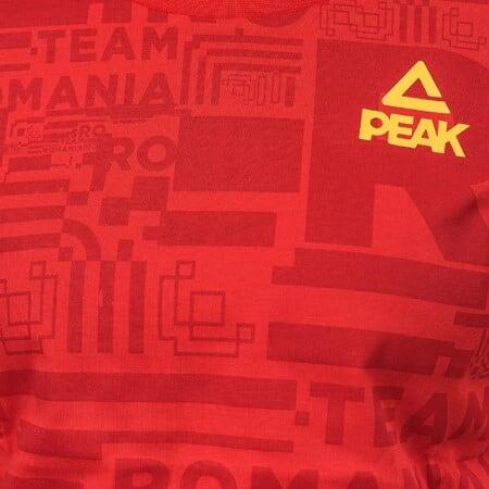 Tricou bumbac TeamRomania20 Rosu Feminin