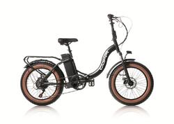 Vélo pliant Coppi Fuego noir Fat Bike