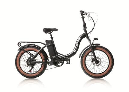 Vélo pliant Coppi Fuego noir Fat Bike