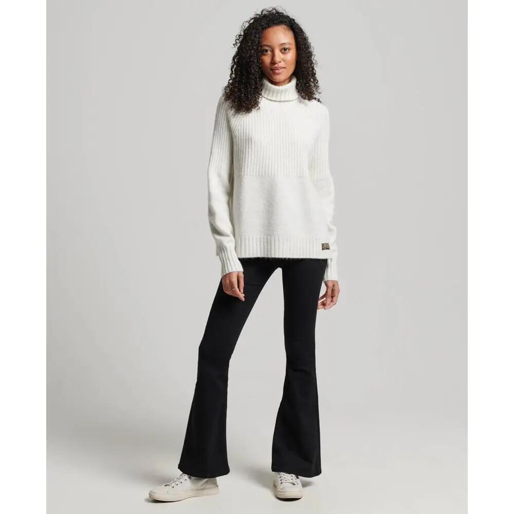 Jersey de punto elástico para mujer Superdry Essential 3/5
