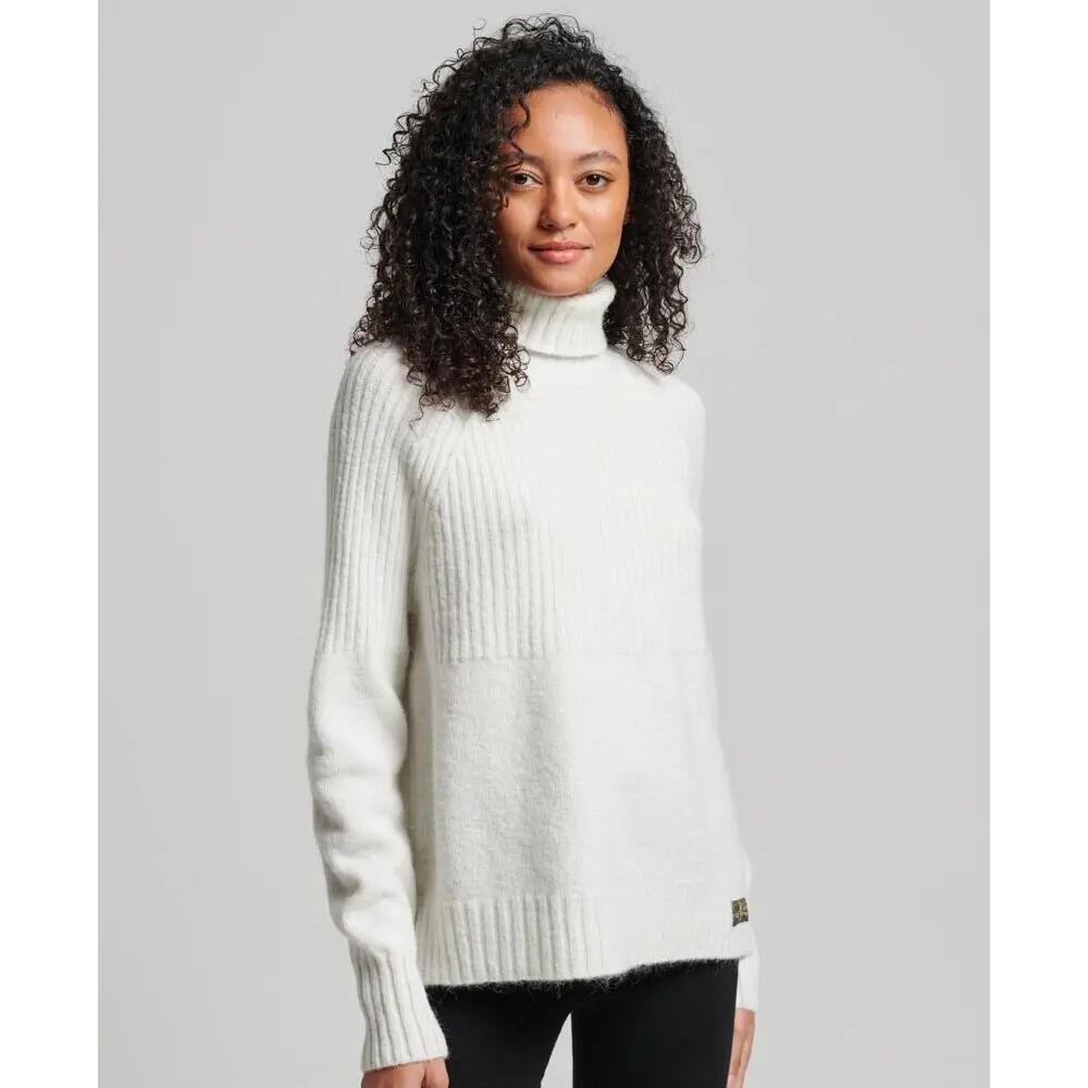 Jersey de punto elástico para mujer Superdry Essential 2/5