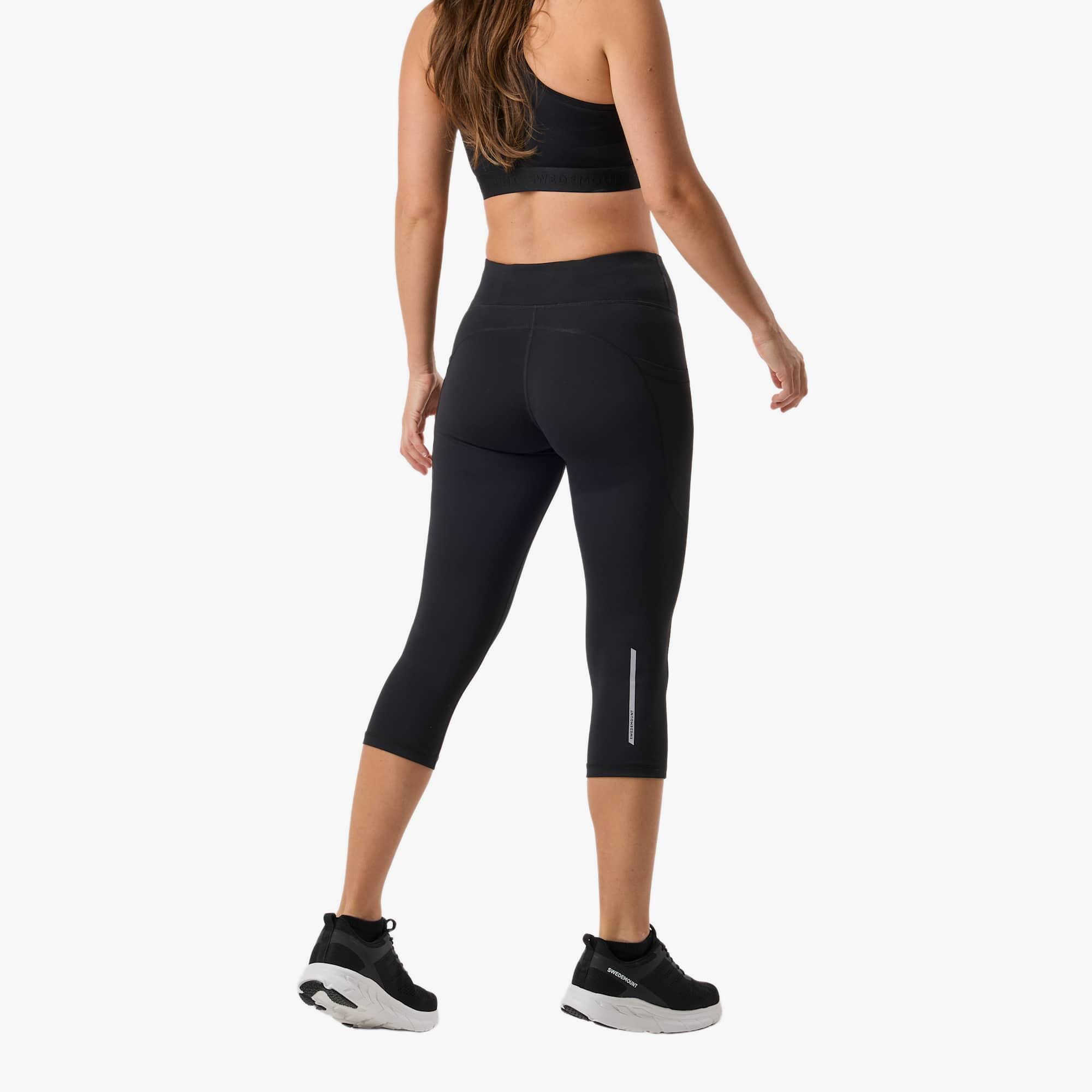Collants training femme 3/4 Core Pocket quick dry 2/8