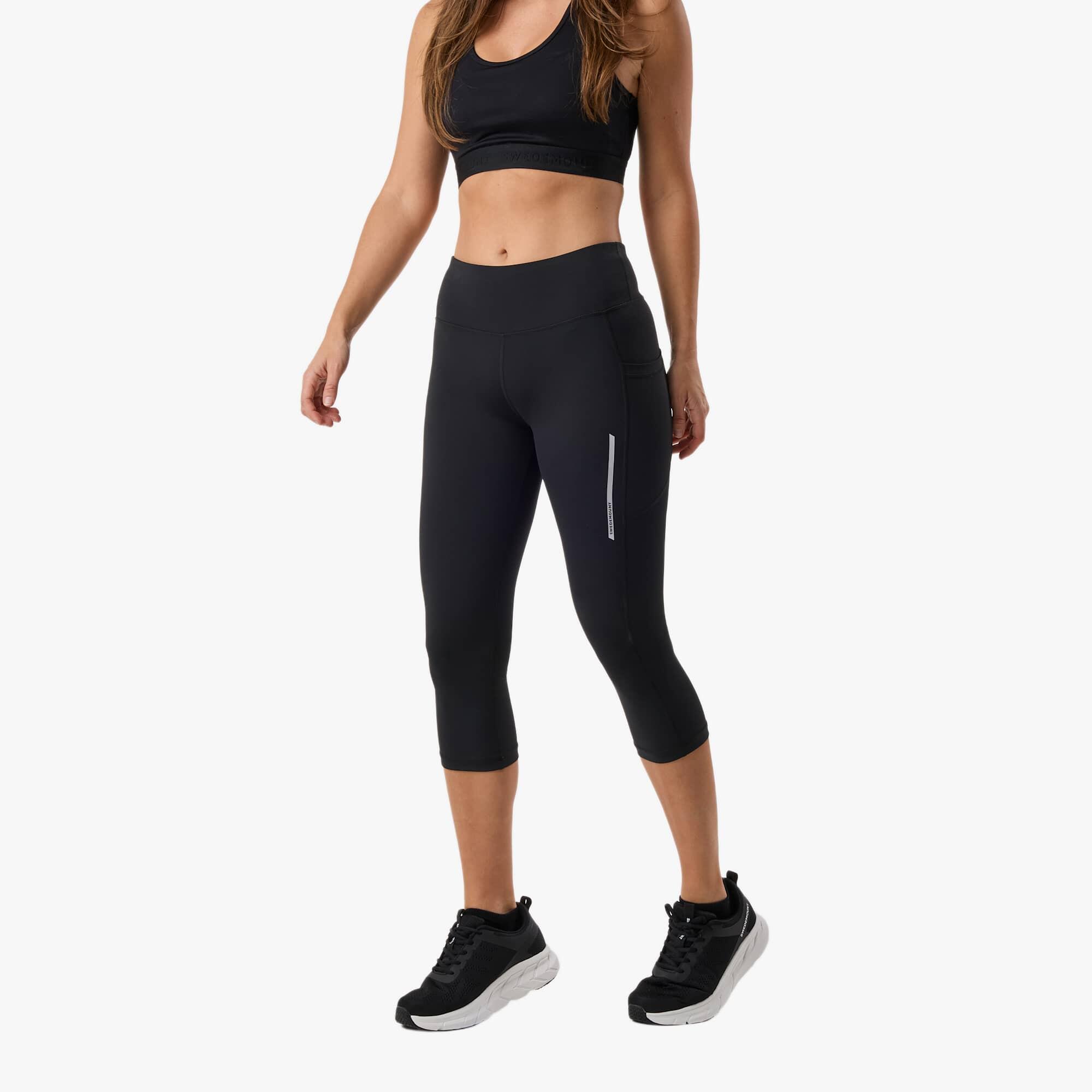 Collants training femme 3/4 Core Pocket quick dry 4/8