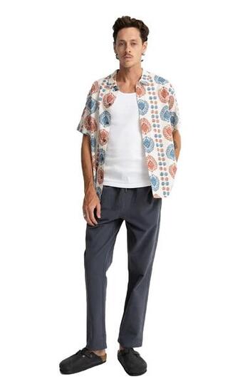 Valley Stripe - S/S Hemd Herren