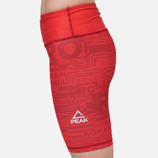 Colant scurt Peak TeamRomania20 Dama Rosu