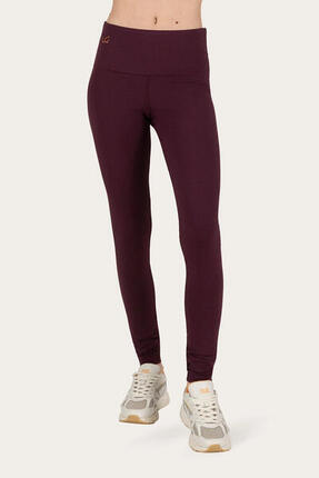 Legging de Yoga et Pilates Satya - Legging tendance taille haute - Violet Foncé