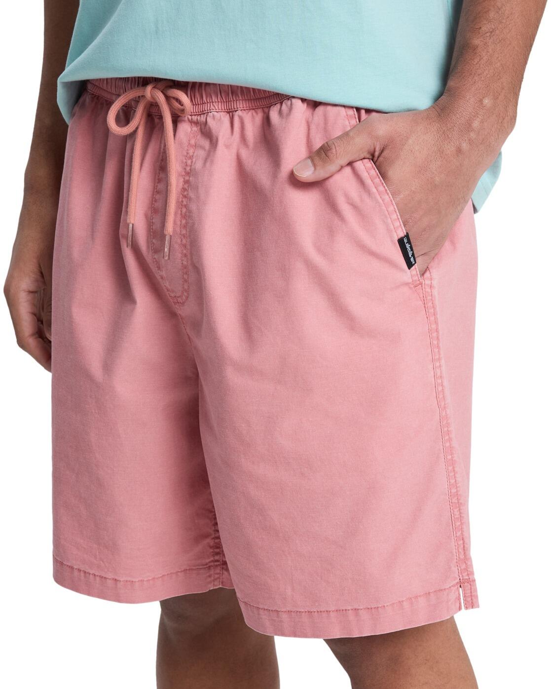 Short taille élastique TAXER 19" Rose Homme 4/5