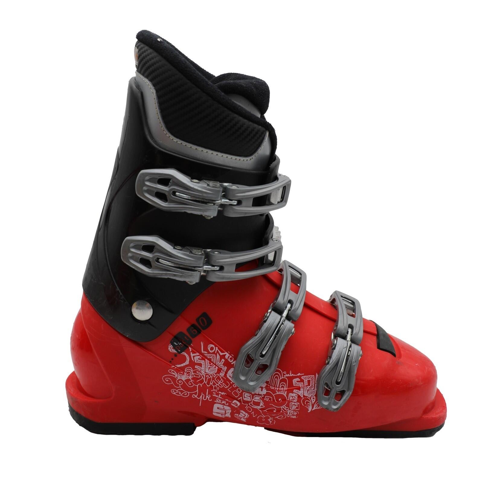SALOMON RECONDITIONNE - Chaussure De Ski Junior Salomon Spk 60_4 Crochets