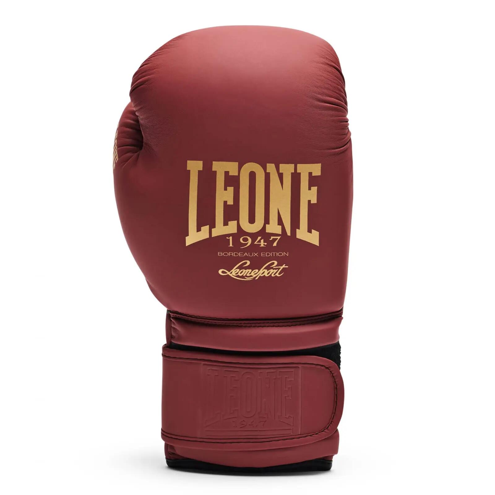 Guantes de boxeo Leone Idol color burdeos, 340 g 2/6