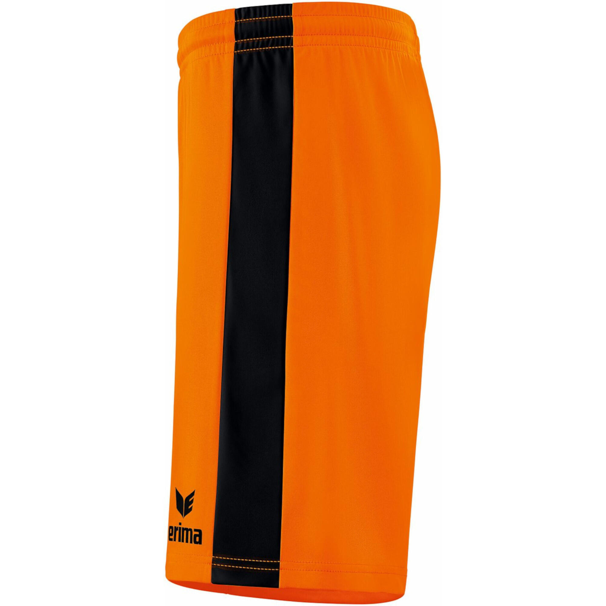 Erima Retro Star Short Kinderen - New Orange / Zwart 3/3