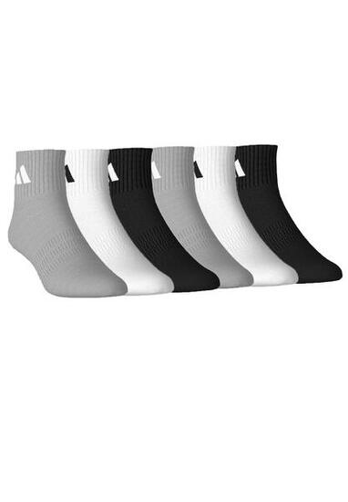 adidas Unisex THIN & LIGHT SPORTSWEAR ANKLE QUARTER SOCKEN 6 Paar Pack