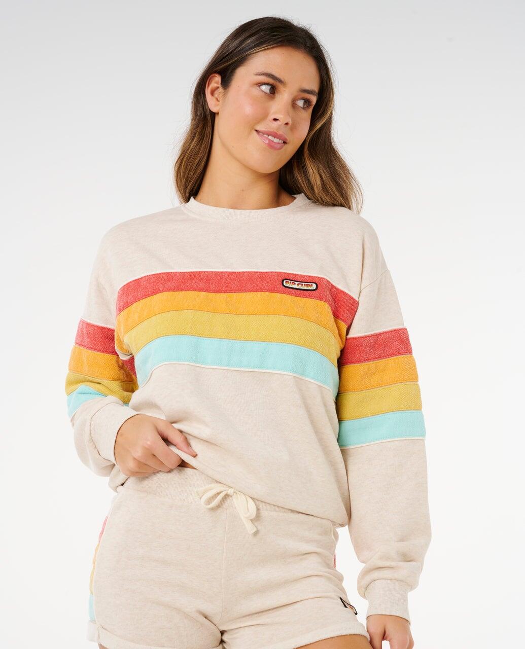 Short jogging Femme Surf Revival Fleece 6/7
