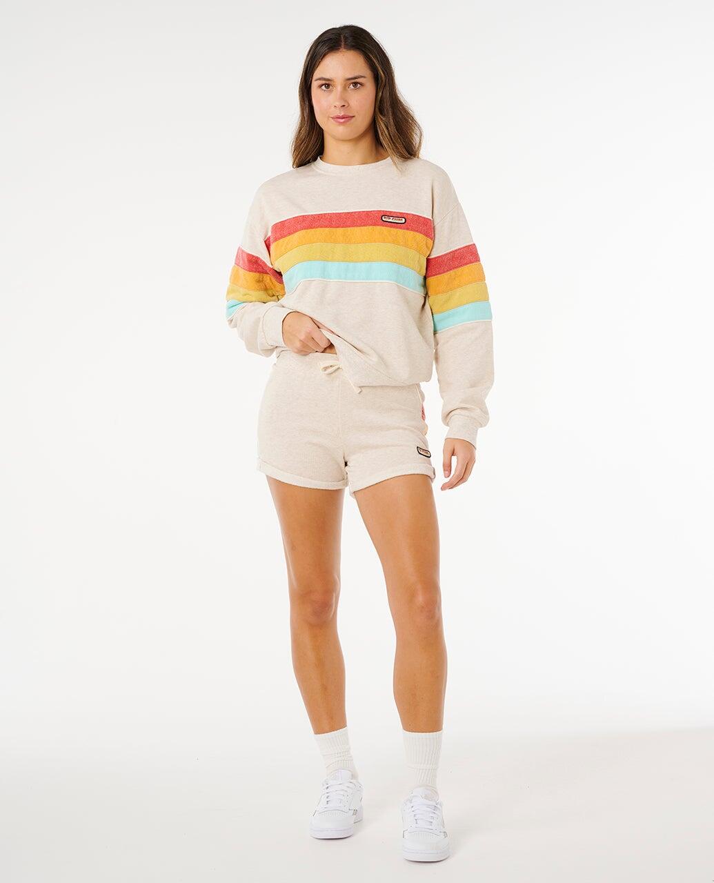 Short jogging Femme Surf Revival Fleece 4/7