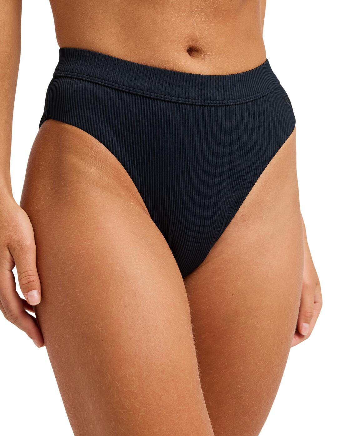 Braguitas de bikini de talle alto ROXY LOVE CLASSIC HIGH LEG Negro Mujer 4/4
