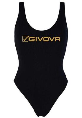 Costume da bagno da donna Givova Olympic Costume da bagno Nero