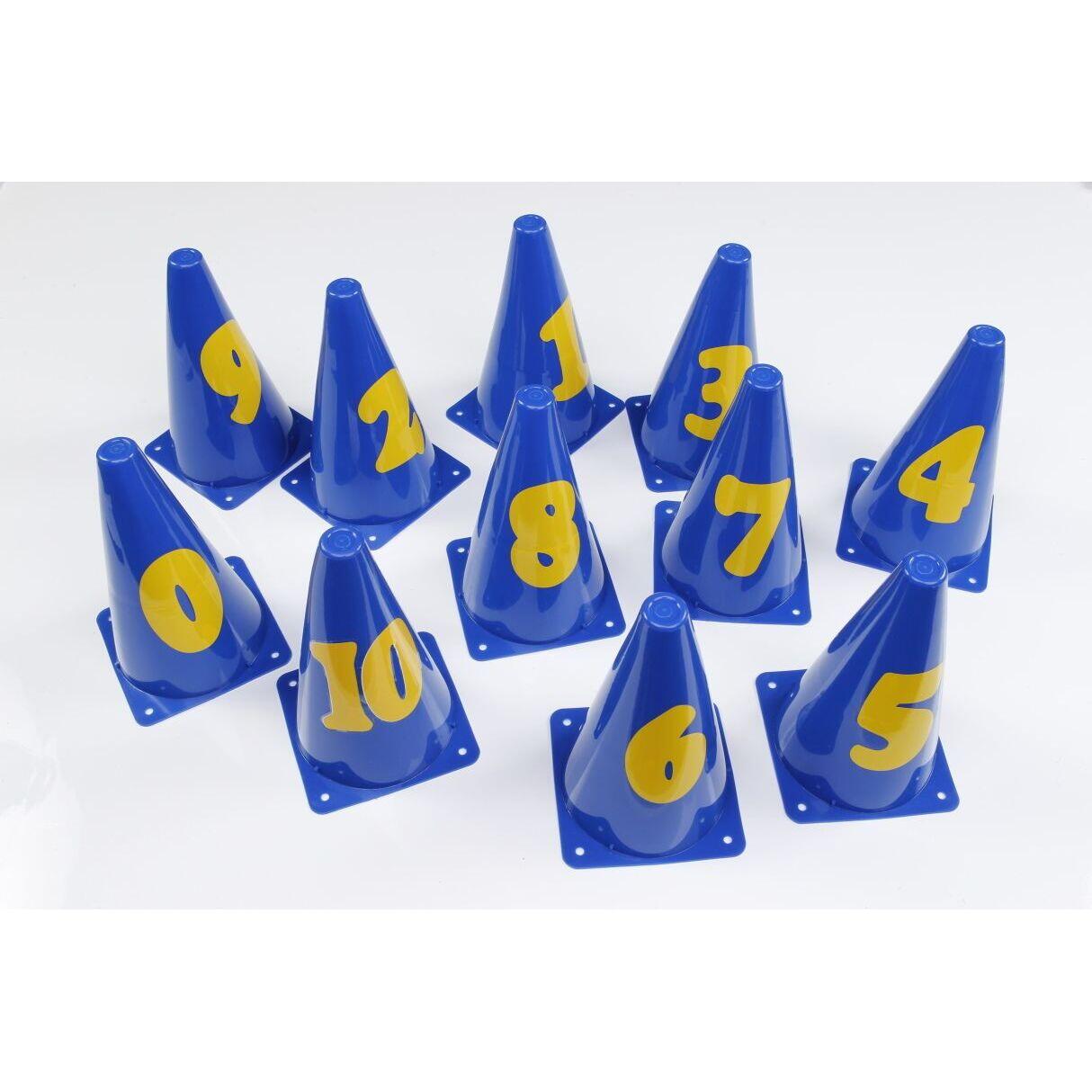 Cono porta pennarelli con i numeri dei bambini Tanga sports 3/5