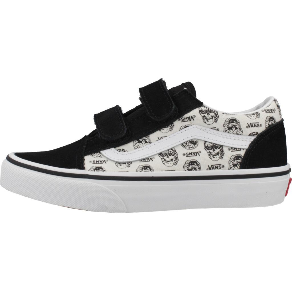 Buty VANS OLD SKOOL V SKULLS Czarny 2/5