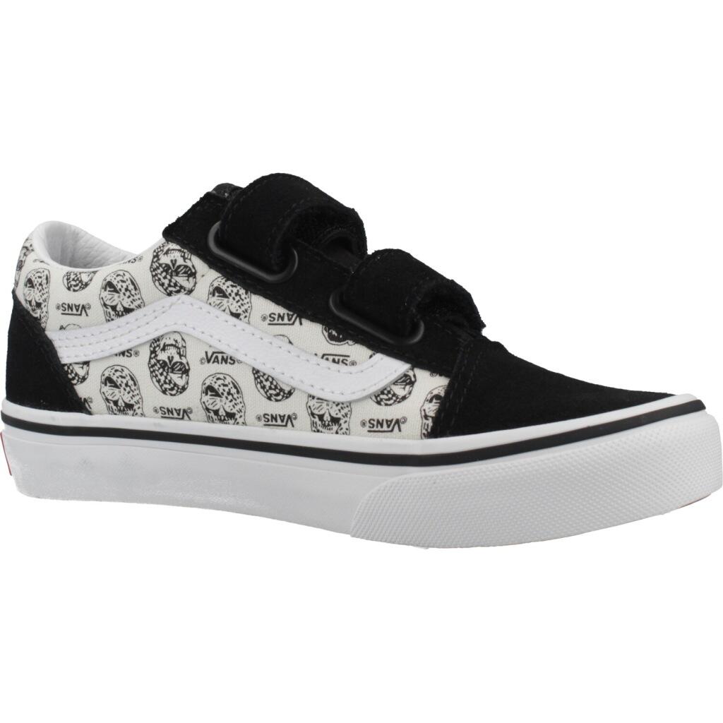 Buty VANS OLD SKOOL V SKULLS Czarny 5/5